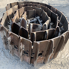 Log Loader undercarriage tracks